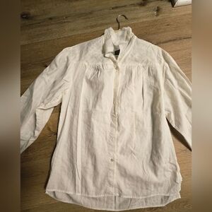 Ralph Lauren White Shirt with Dark Green Label
